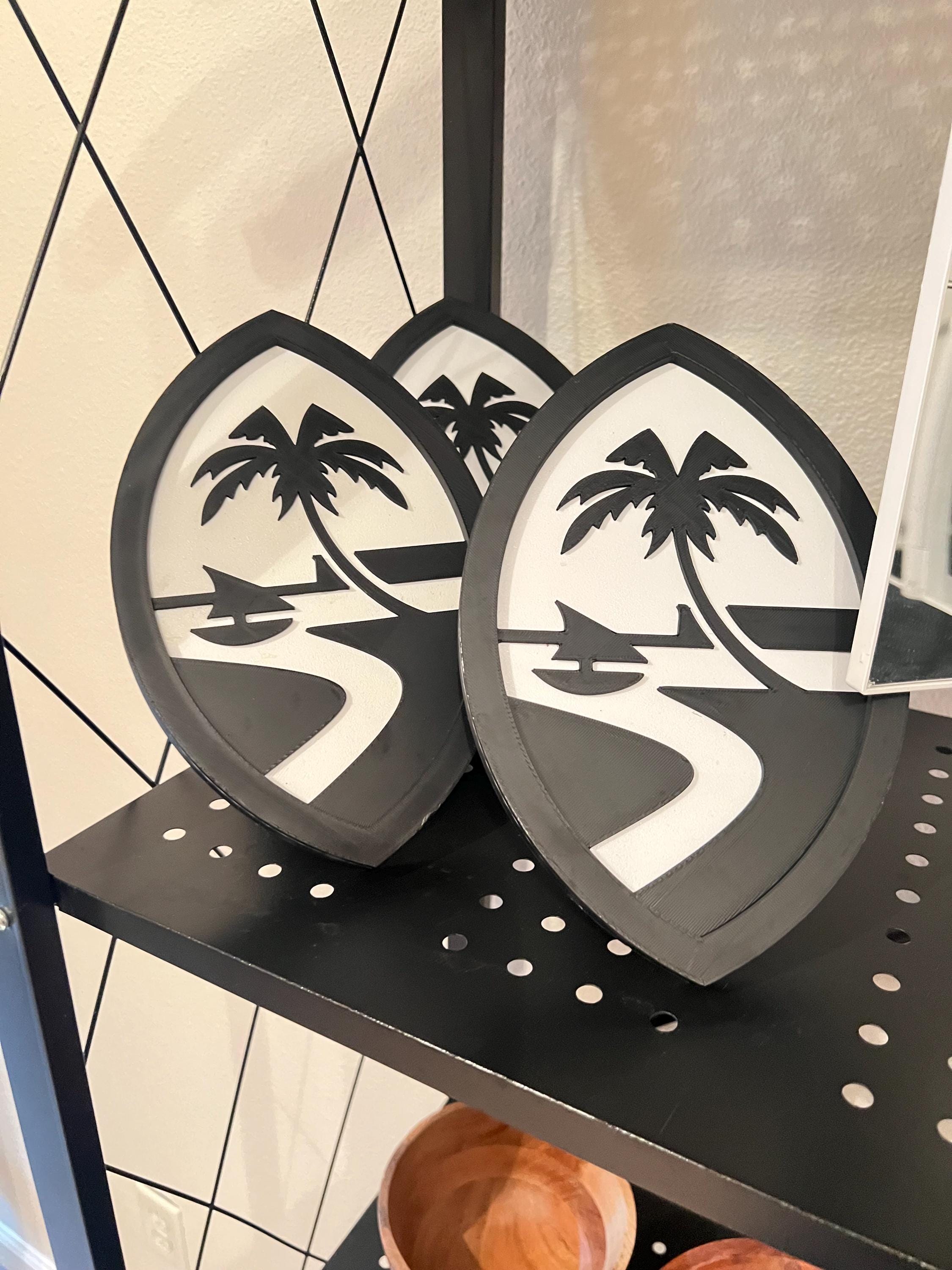 Guam Seal Trailer Hitch Cover – for 2” Tow Hitches | Chamorro Island Pride Truck Accessory