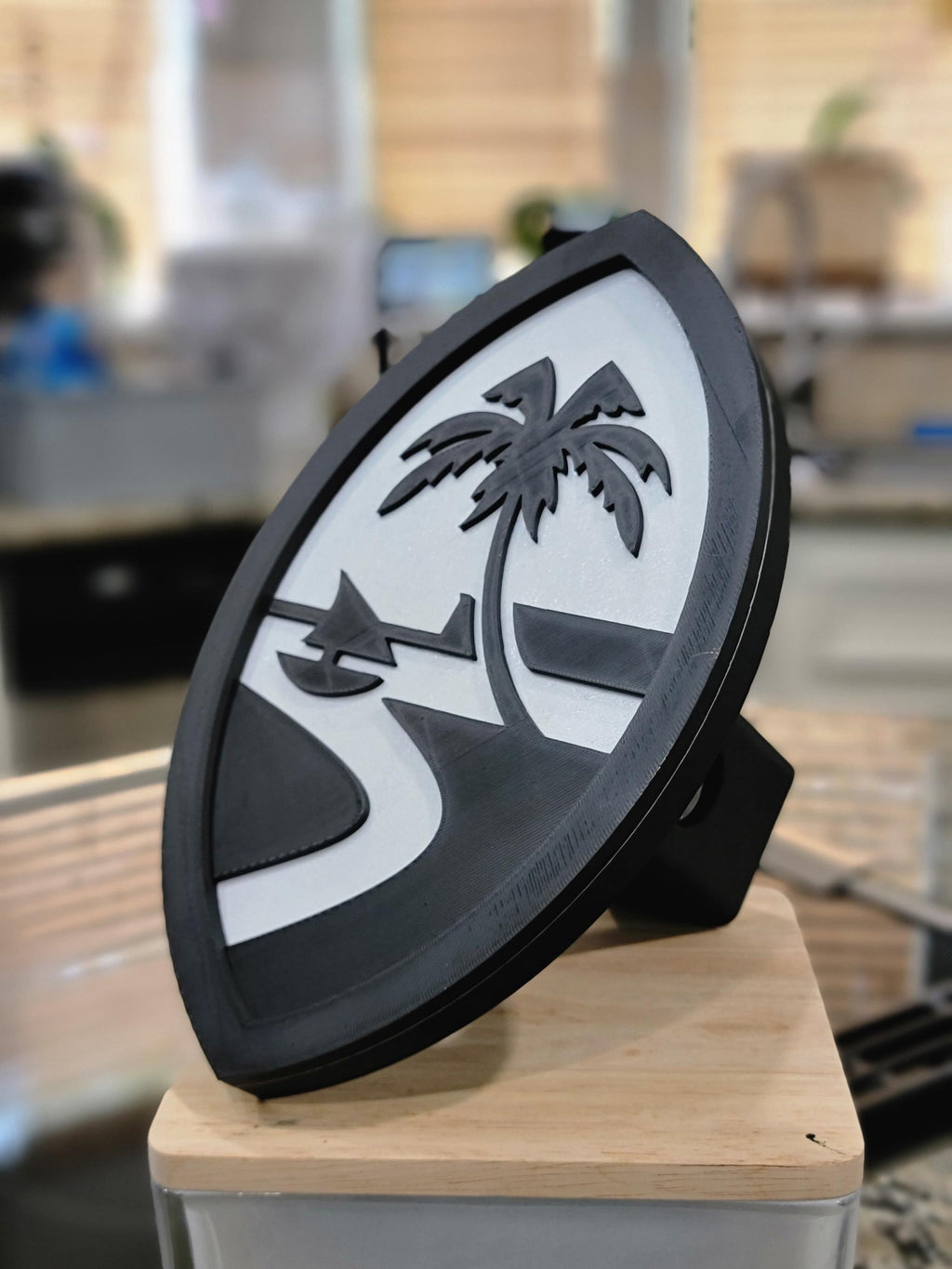 Guam Seal Trailer Hitch Cover – for 2” Tow Hitches | Chamorro Island Pride Truck Accessory