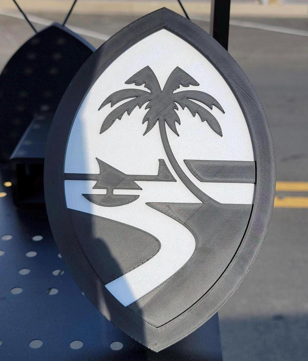 Guam Seal Trailer Hitch Cover – for 2” Tow Hitches | Chamorro Island Pride Truck Accessory