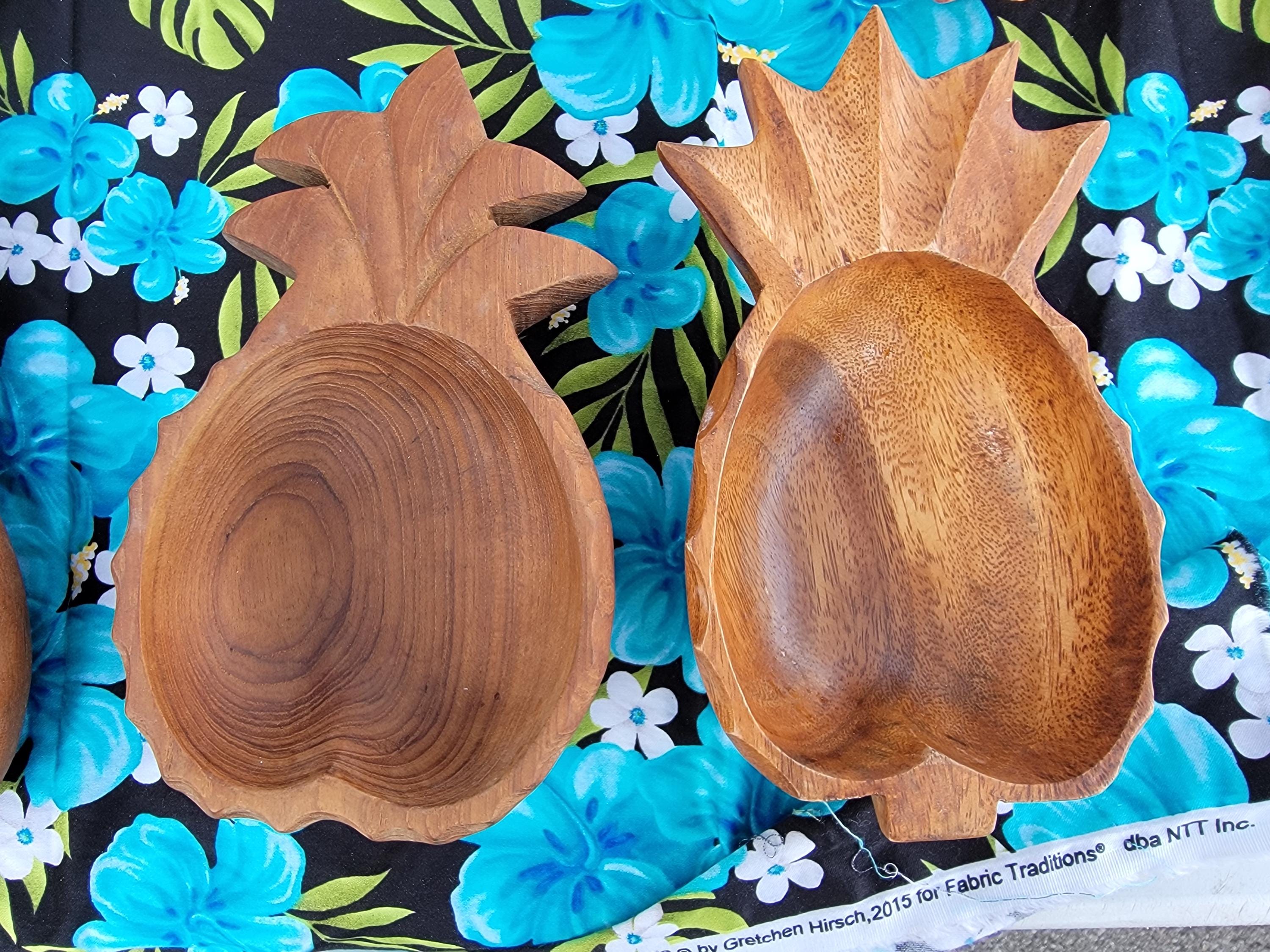 Laser Engraved Mango Wood Tray: Island Tribal Art Jewelry Dish