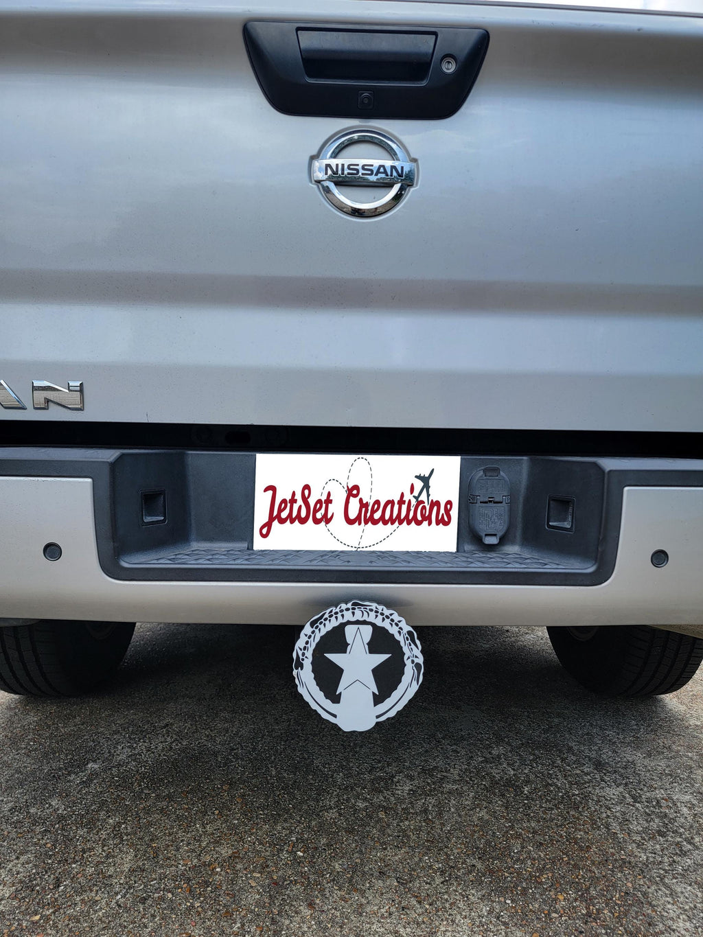 CNMI Trailer Hitch Cover: Northern Mariana Islands Pride, 2" Hitch Plug